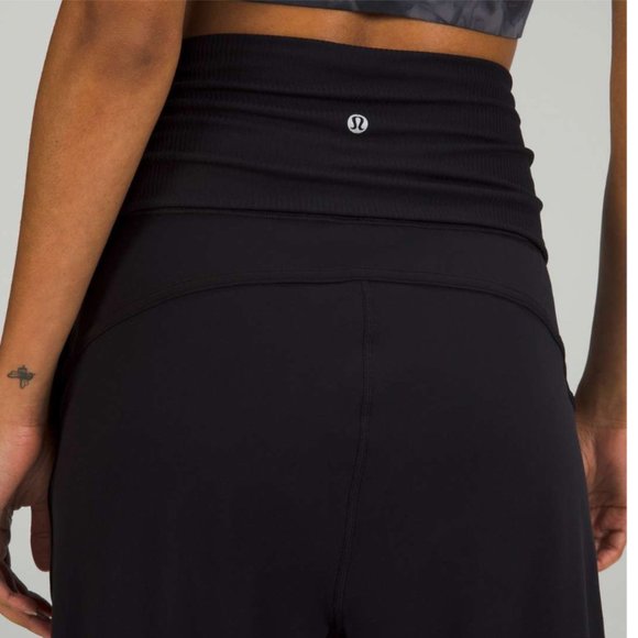 Lululemon Align Super-High-Rise Ribbed-Waist Jogger Black 0 - Picture 5 of 14